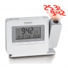 Despertador con Proyección Clásico (Plateado)