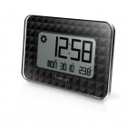 GLAZE Digital Wall Clock - black