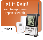 Rain Gauges from Oregon Scientific