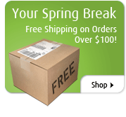 Free Ground Shipping on orders over $100