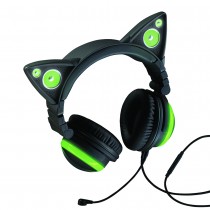 Axent Wear Cat Ear Headphones - Green 1