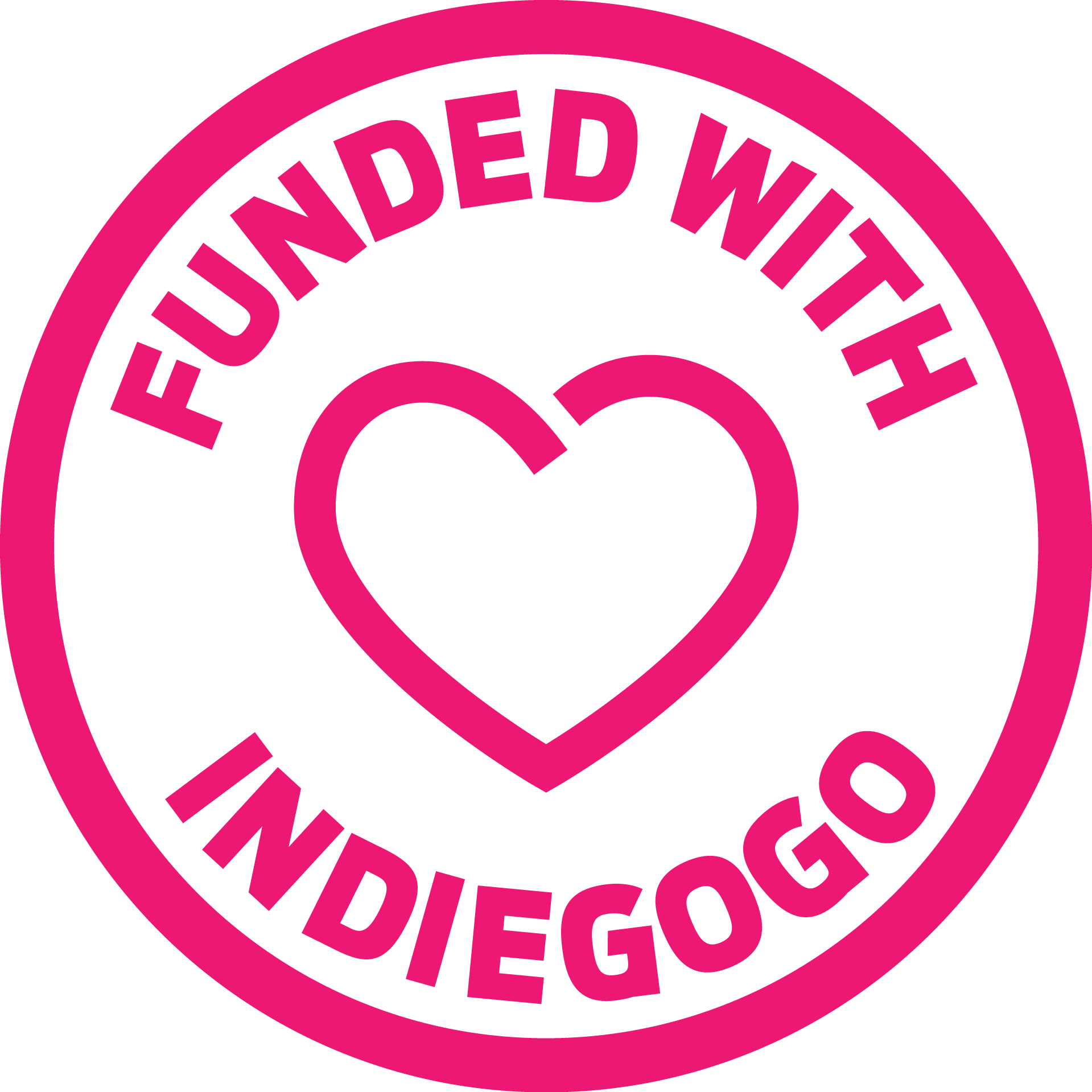 Funded with Indiegogo