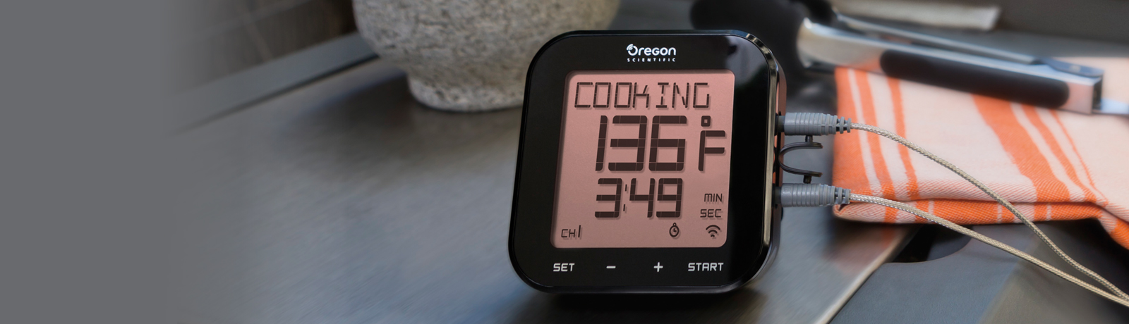 GRILL RIGHT Bluetooth BBQ Thermometer