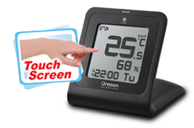 Termo-Higrómetro con Pantalla Táctil SNAP SL102 de Oregon Scientific España